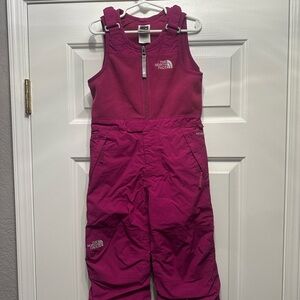 The North Face Kids' Magenta Overalls